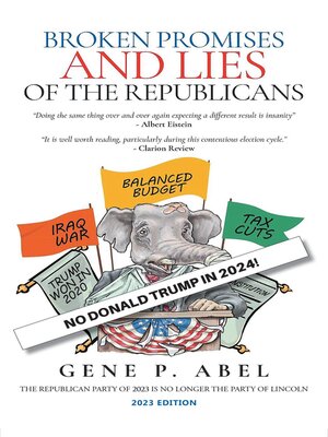 cover image of Broken Promises and Lies of the Republicans